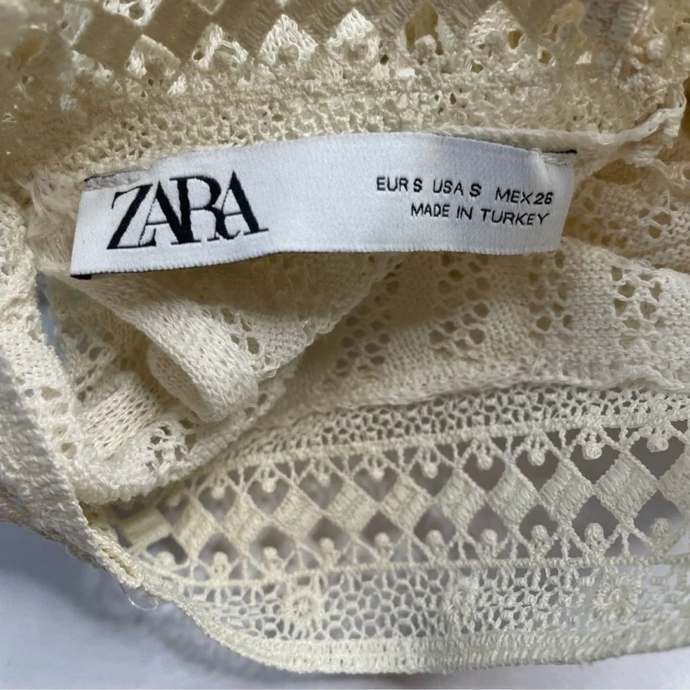 Zara Lace Crop Top